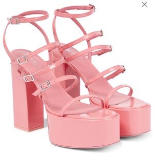 Paris Texas Jessica 130 leather plaform sandals